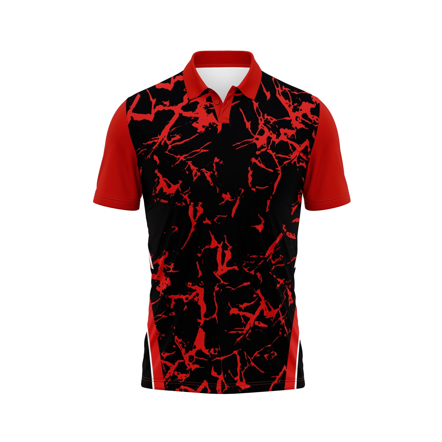 Red Cricket Jersey Custom – Player Name & Number