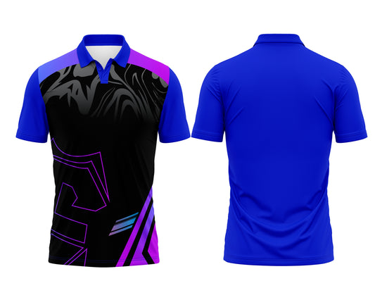 Royal Blue Custom T-Shirt Jersey – Name & Logo Printing