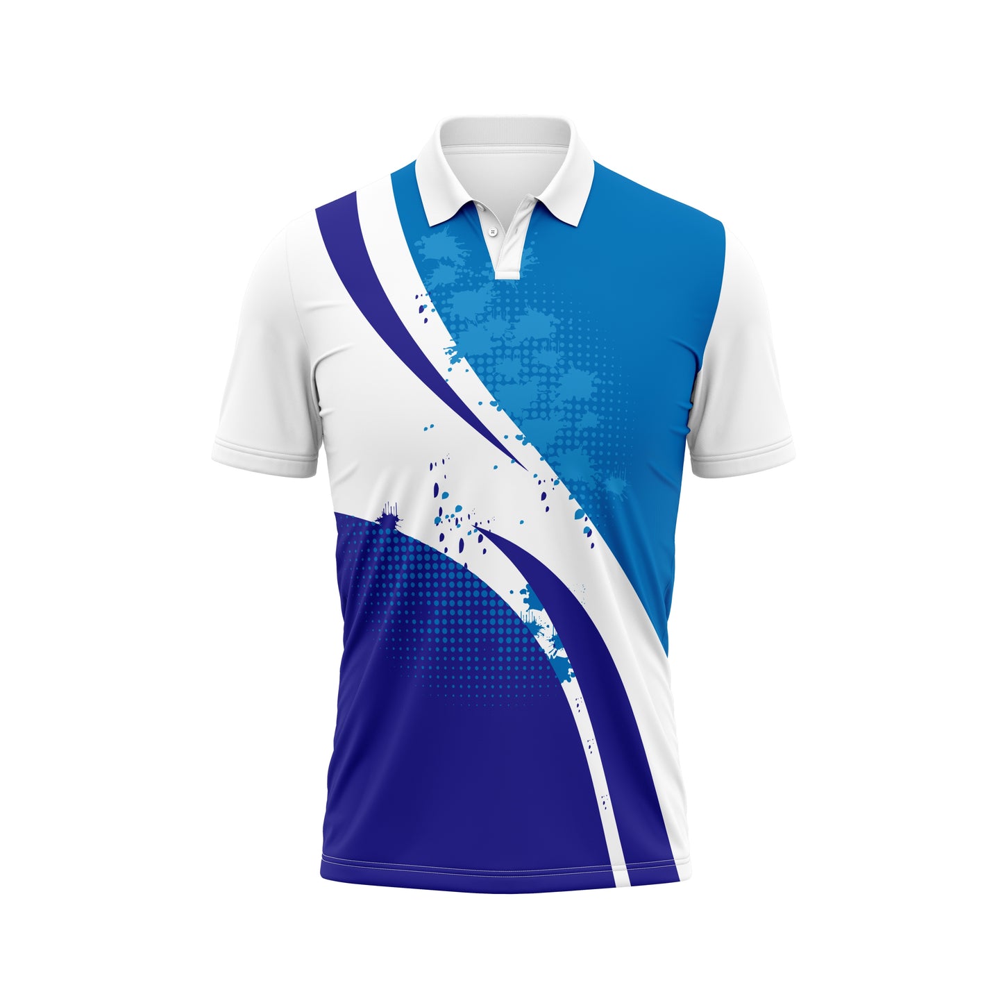 White Cricket Training Tee – Customizable
