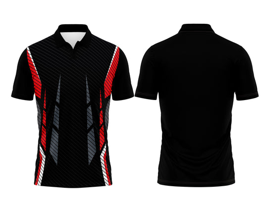 Black Cricket T-Shirt Jersey – Premium Sublimation