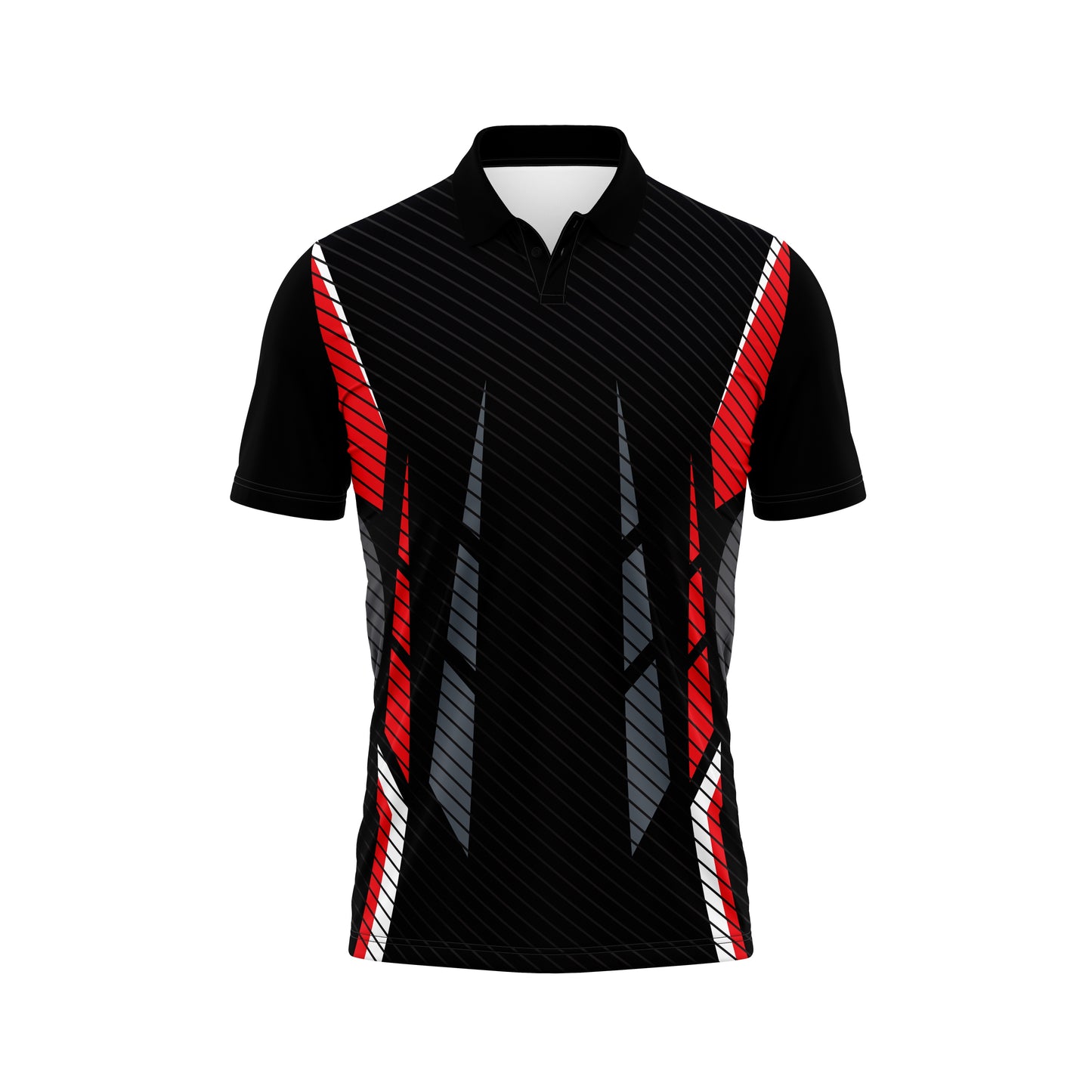 Black Cricket T-Shirt Jersey – Premium Sublimation