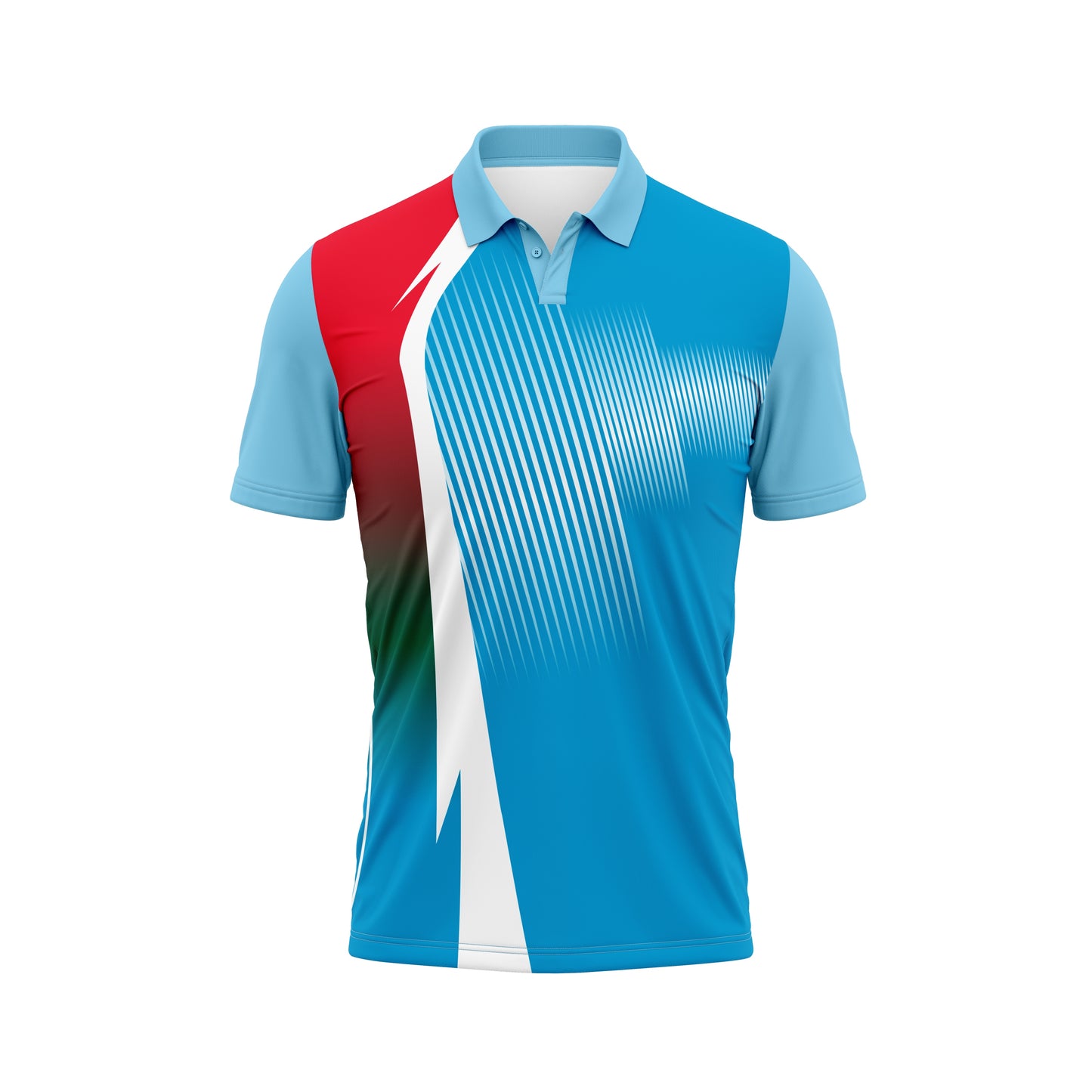 Sky Blue Cricket Uniform Jersey – Customizable