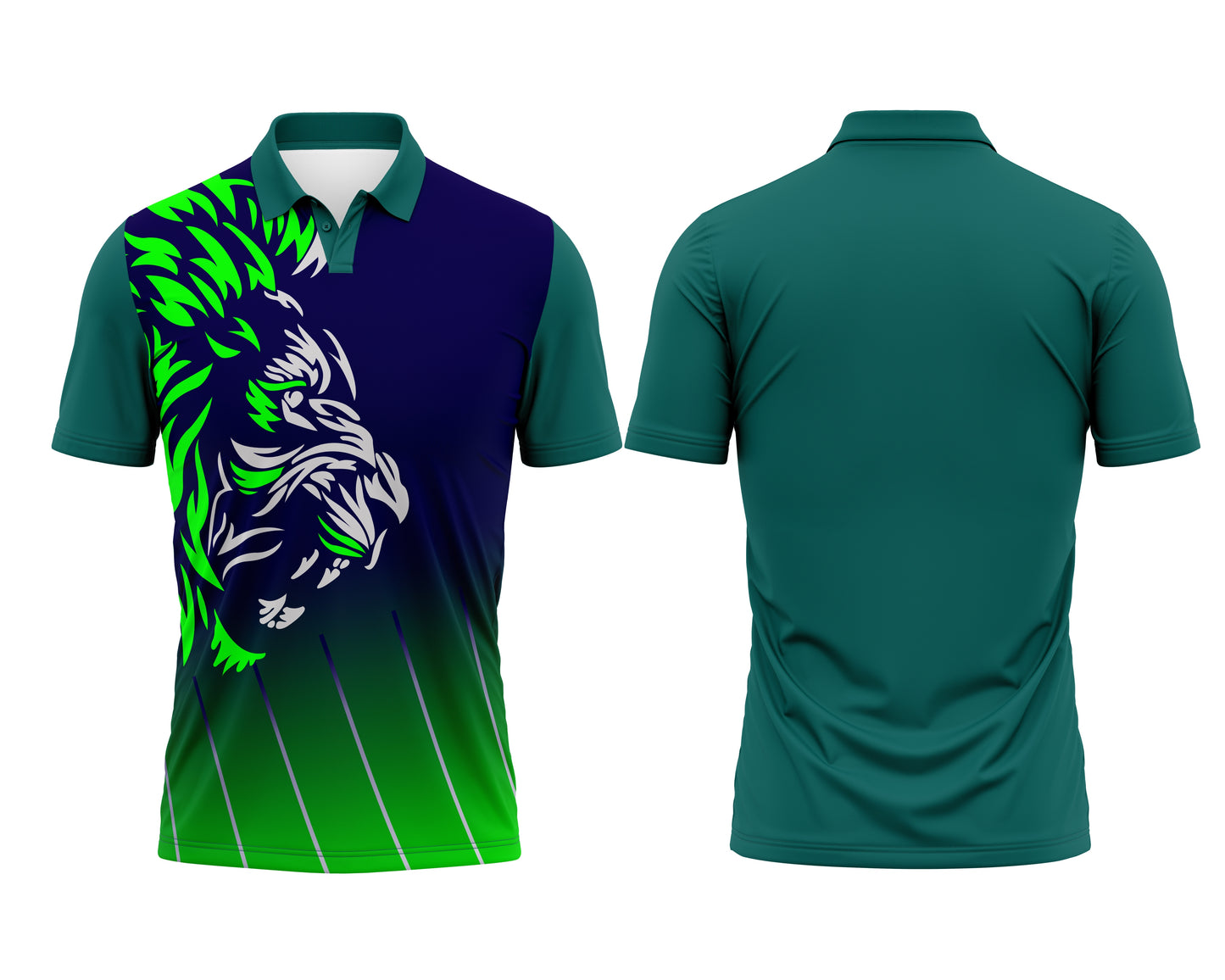 Green Sports Jersey Custom – High-Quality Sublimation Print