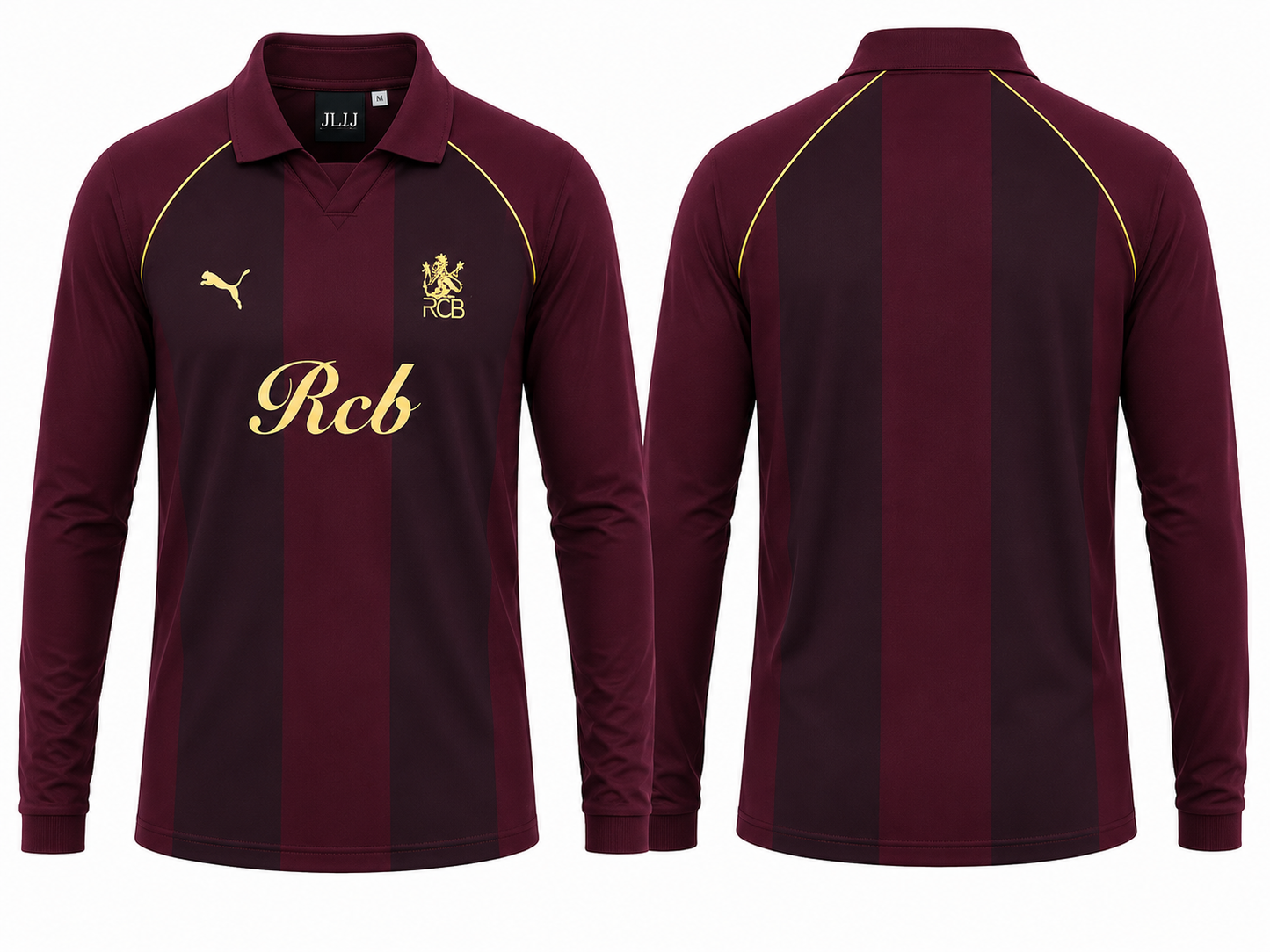 JerseyJunction Customized RCB Maroon travel jersey full sleeves