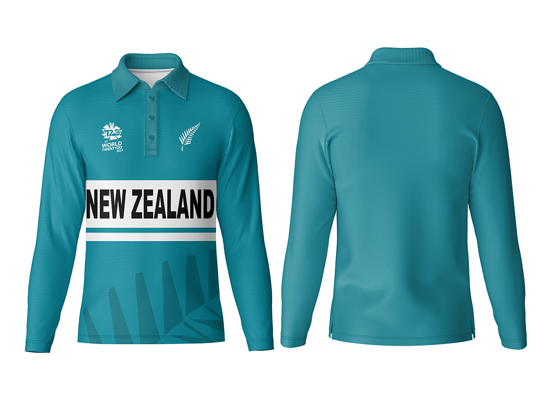 new zealand customized polo neck jersey full sleeve