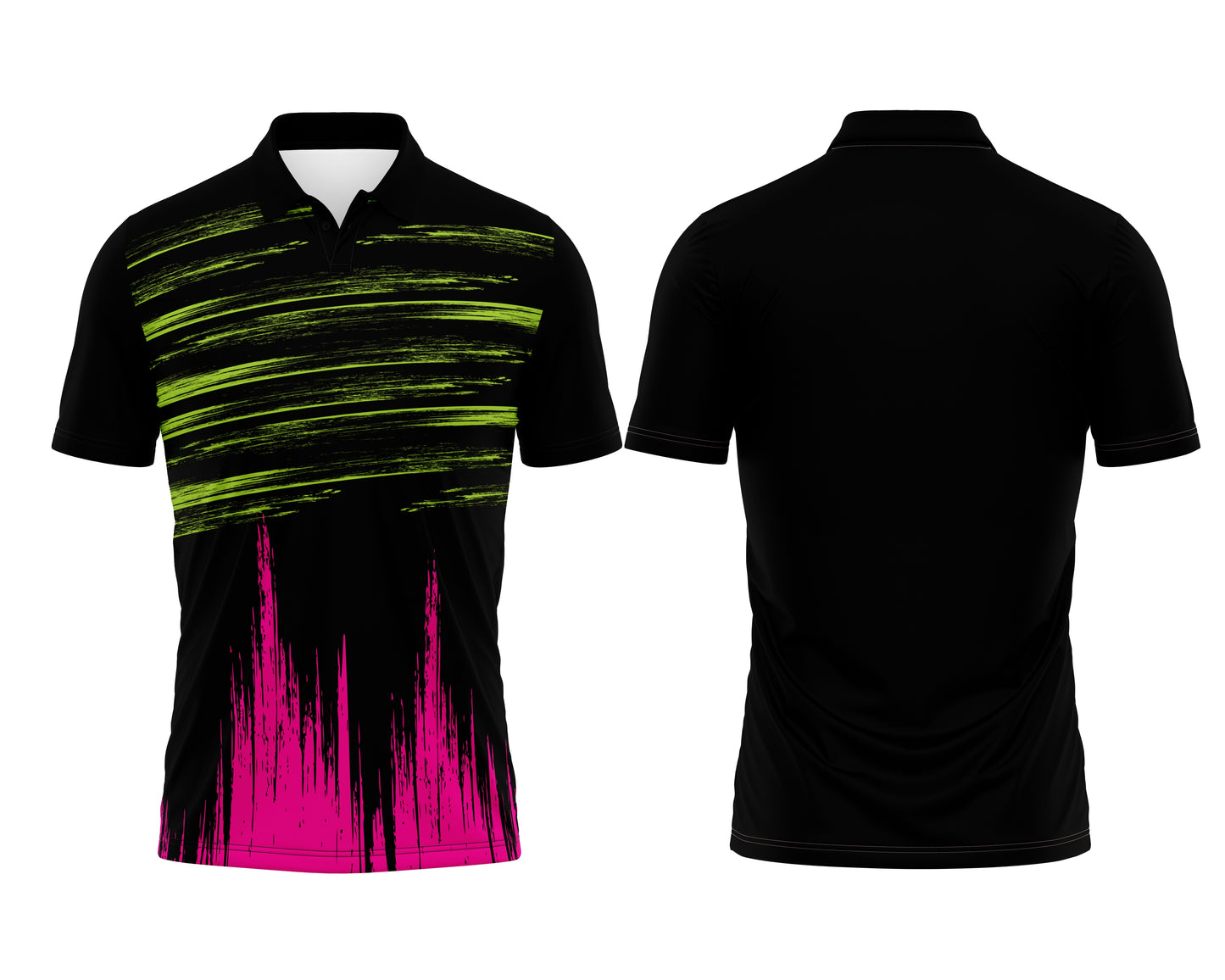 Black Cricket Training Jersey – Add Logo & Player Details