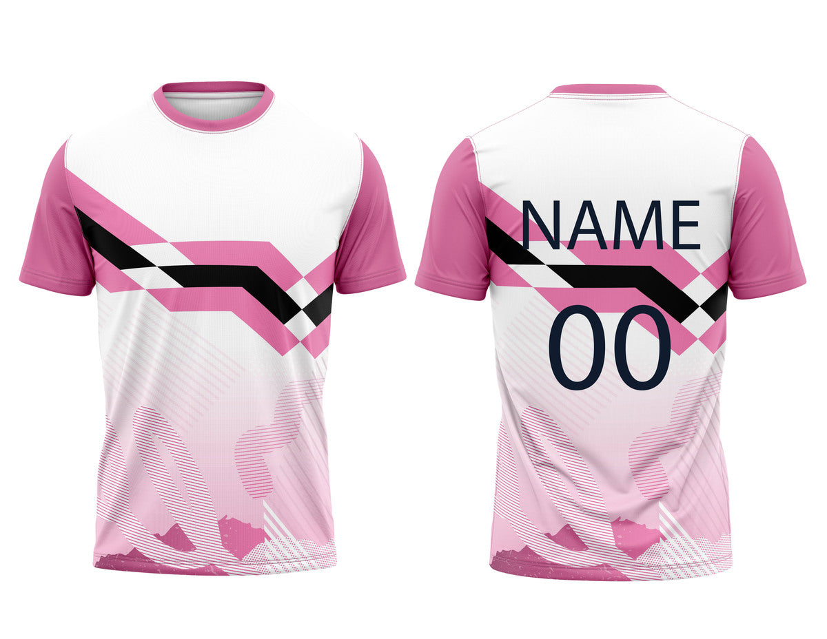Team Wear Round Neck Half Sleeve Customized Jersey