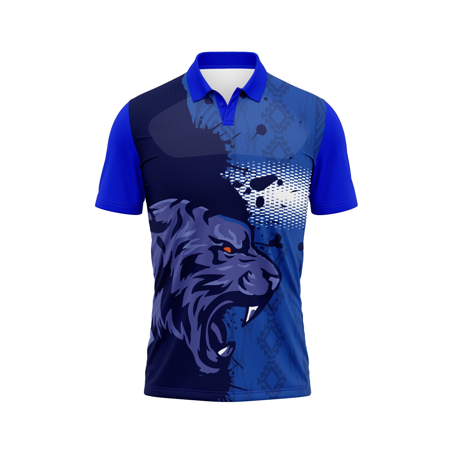 Royal Blue Custom Sports Tee – Fast Printing Service