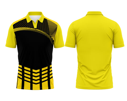 Custom Yellow Sports Jersey – Add Team Logo, Name & Number