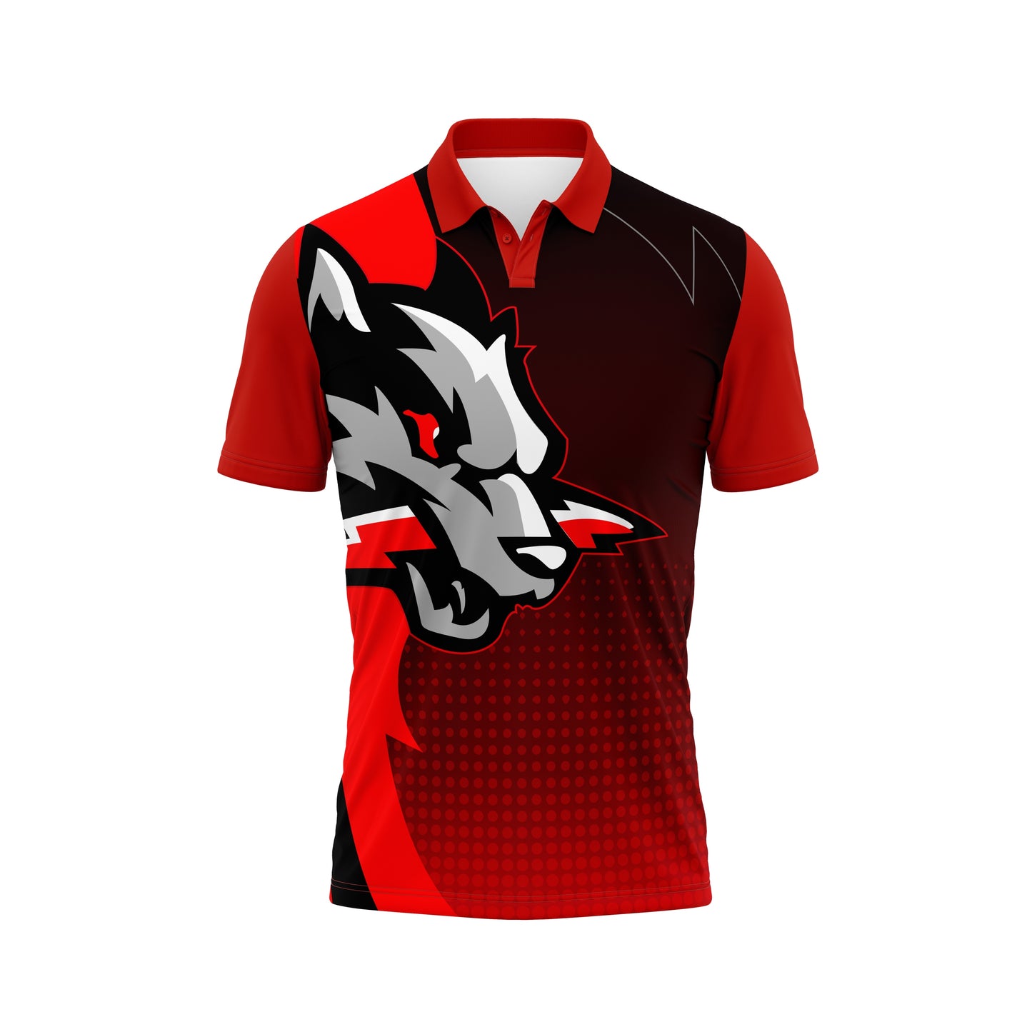 Red Sports Jersey Custom – High-Quality Sublimation Print