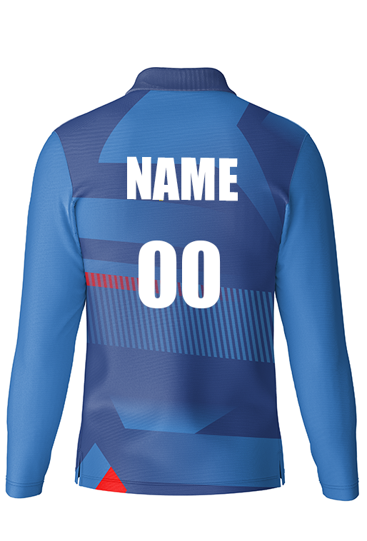 JerseyJunction Customized Replica England customized polo neck jersey full sleeve