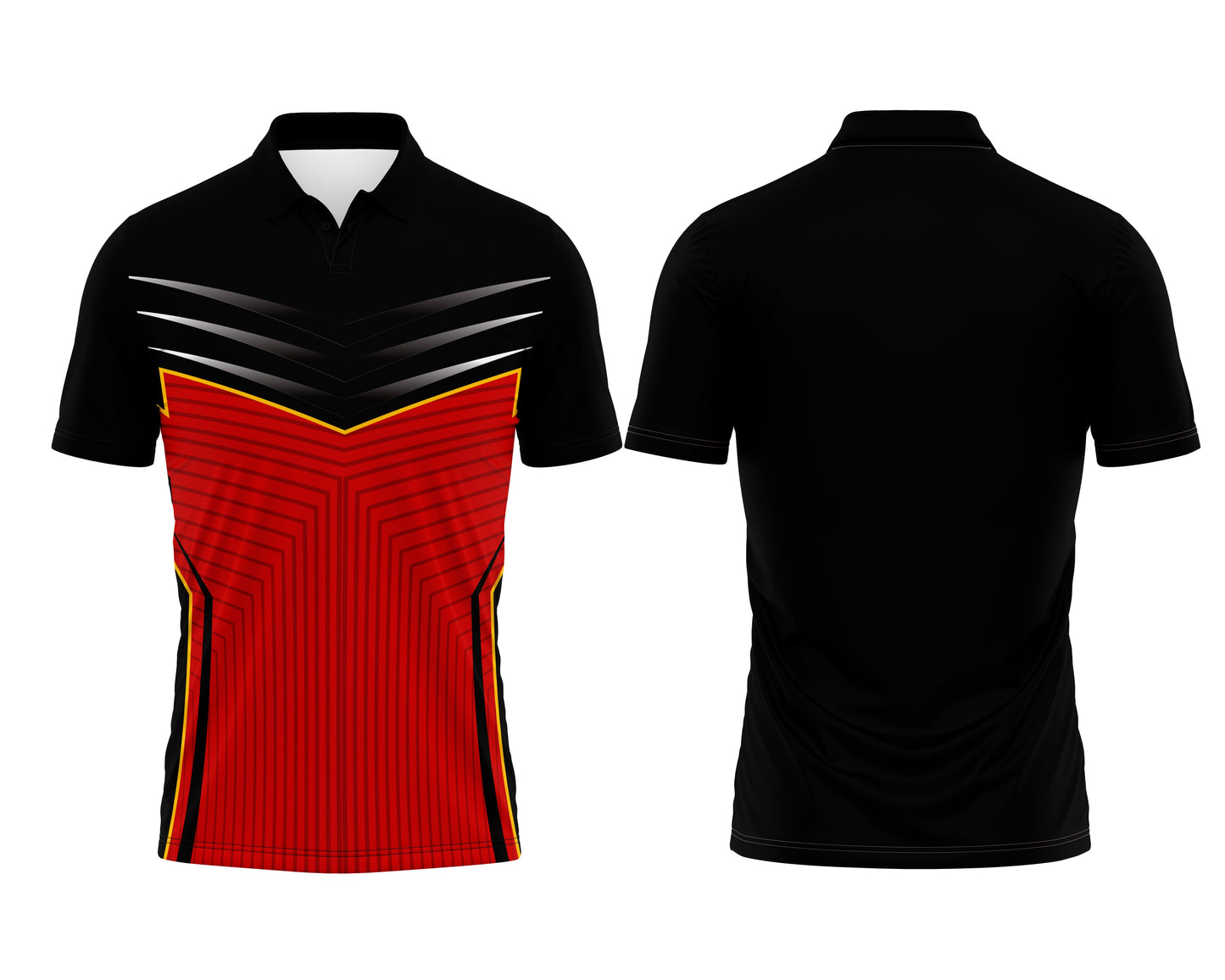 Black Quick-Dry Sports Jersey – Personalized Name