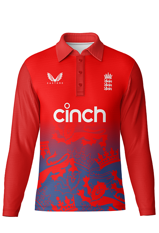 JerseyJunction Customized Replica England red customized polo neck jersey