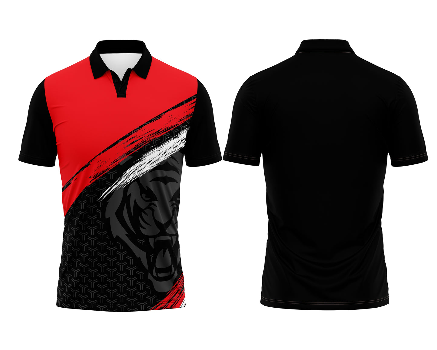Black Minimal Custom Jersey – Clean Team Design