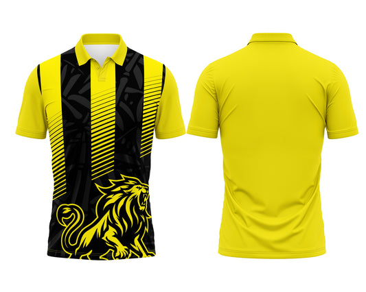 Yellow Sublimation Jersey – Fully Customizable Design