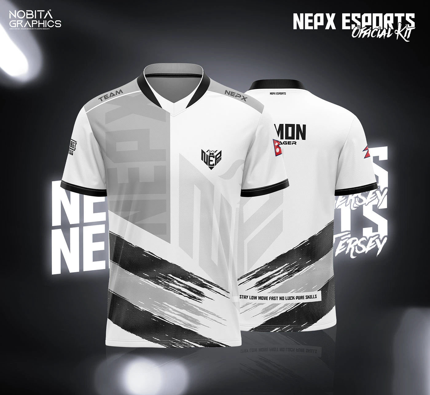 Nepx Customized Esports Gaming Jerseys – Add Name