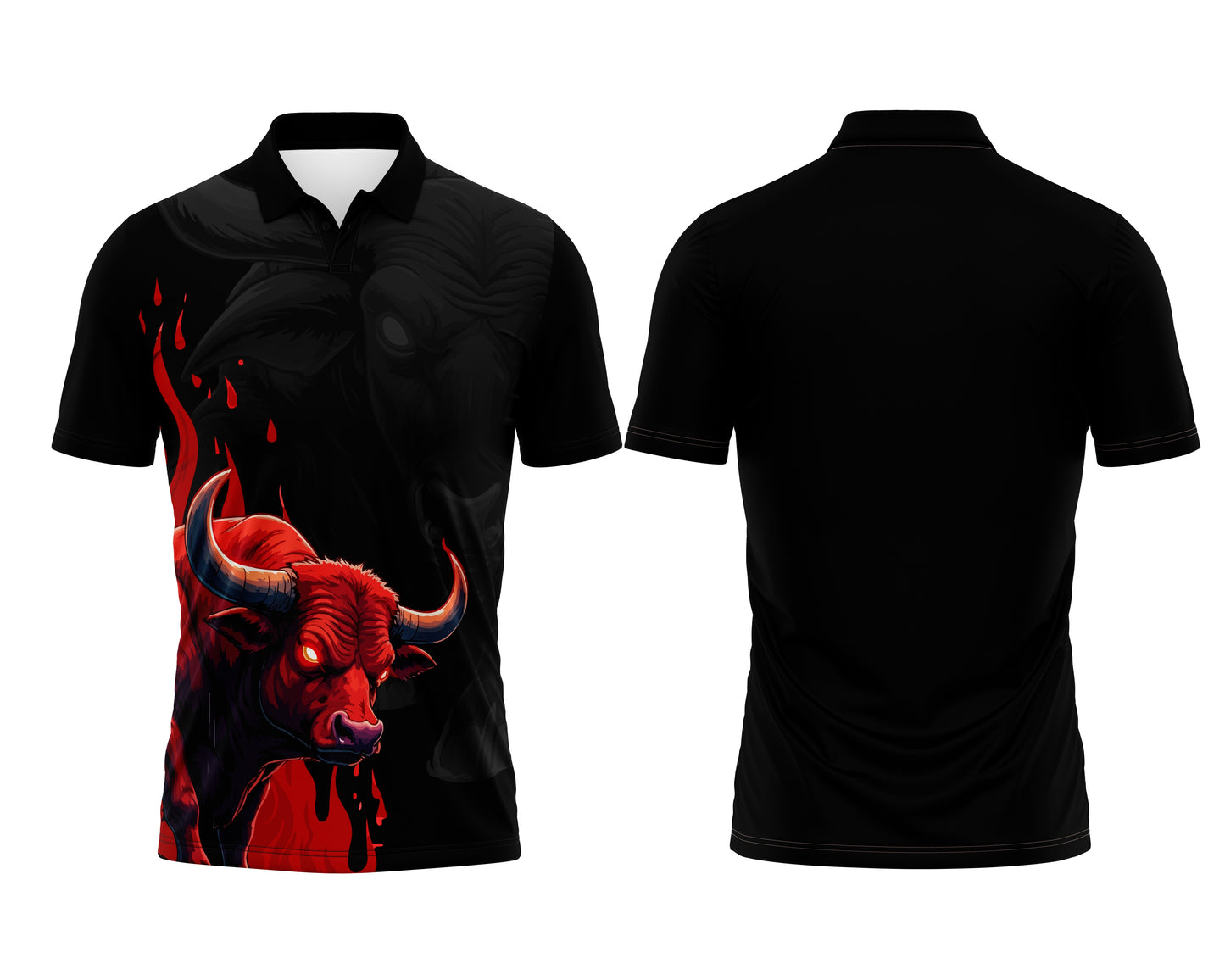 Black Graphic Print Jersey – Personalized Edition
