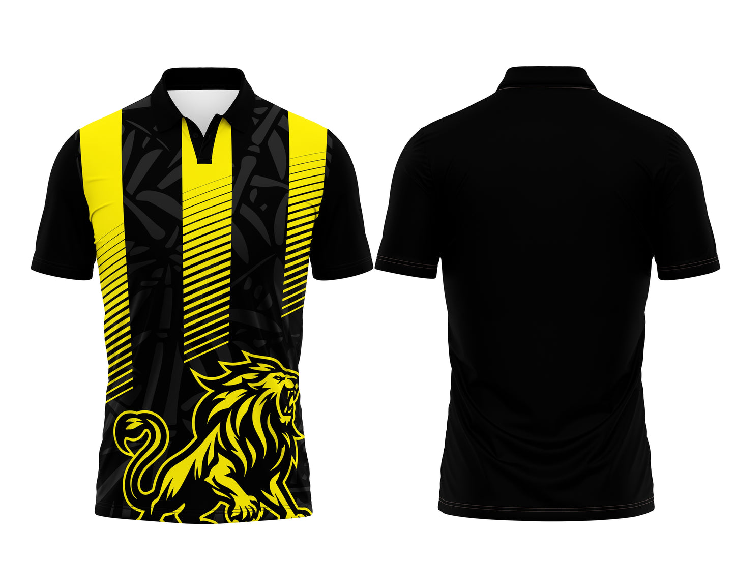 Black Sponsor Logo Jersey – Custom Team Edition