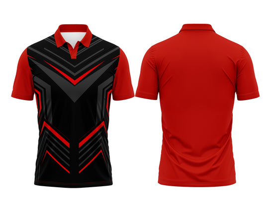 Red Polo Custom T-Shirt Jersey – High Quality Dri-Fit