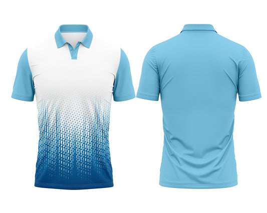 Sky Blue Team Jersey – Fully Custom Sublimation Design