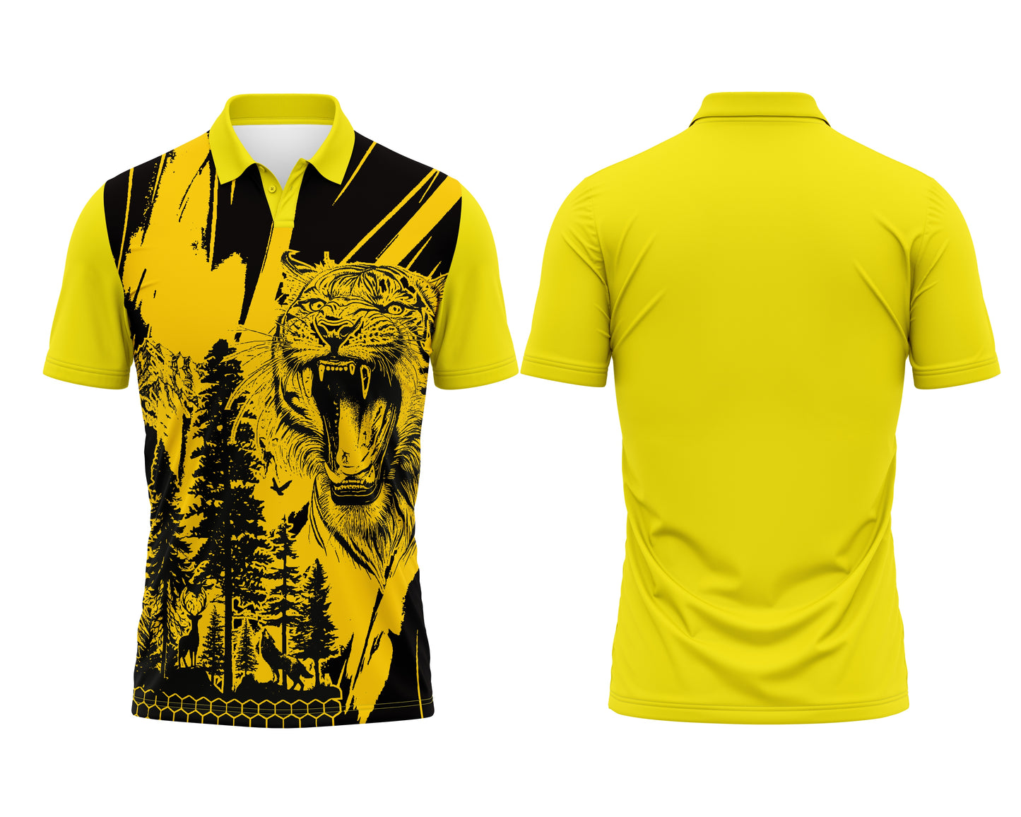 Yellow Custom Sportswear – Add Your Design or Team Branding