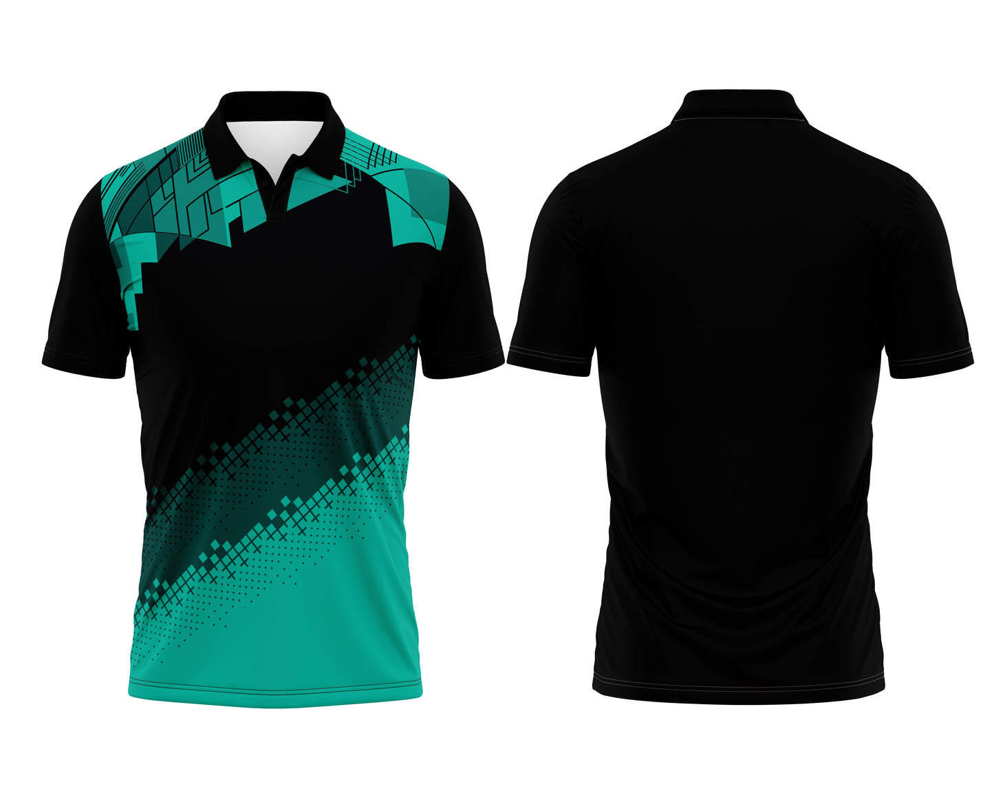 Premium Black Custom Jersey – Add Logo, Name & Design