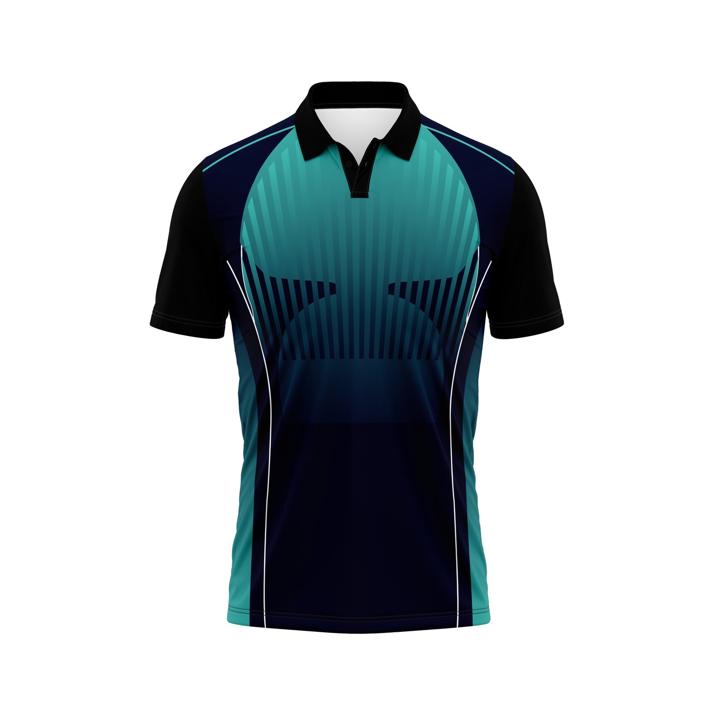 Black Customizable Sports T-Shirt – Team Edition