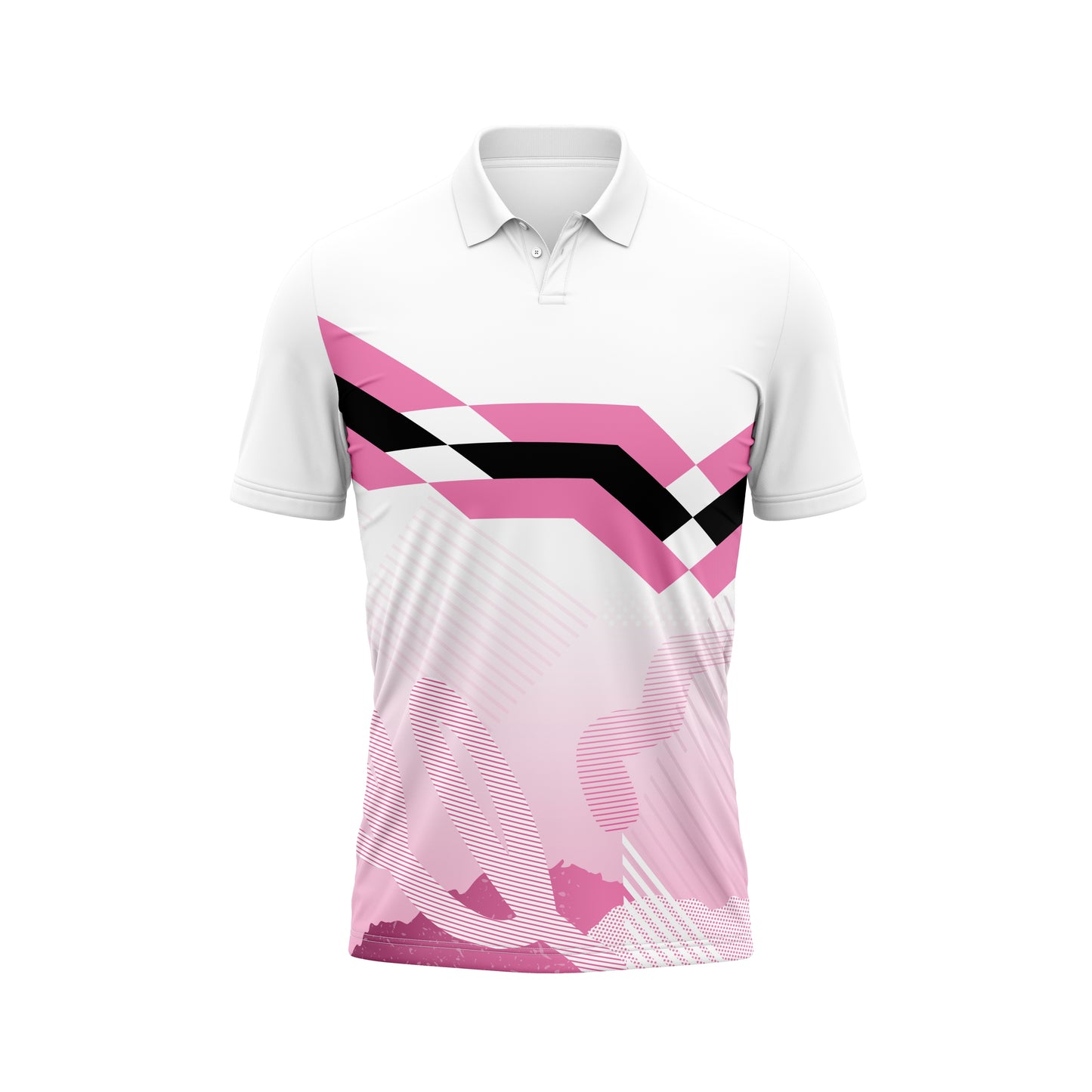 White Lightweight Custom Jersey – Premium Fabric