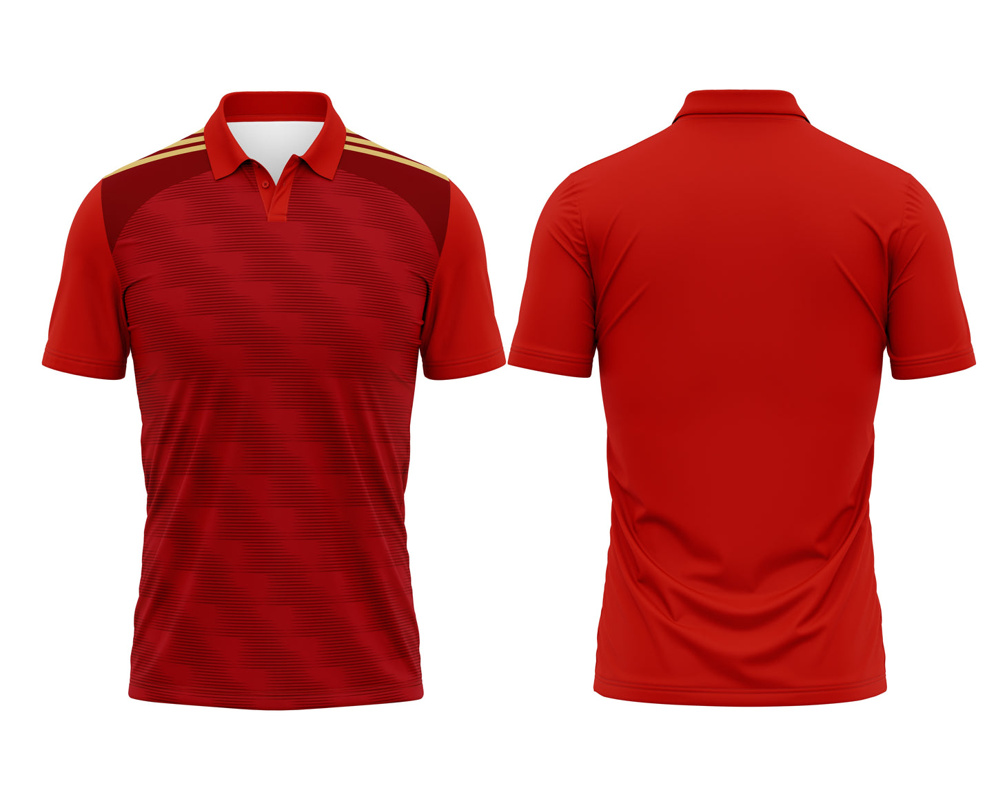 Red Custom Performance Jersey – Team Print Edition