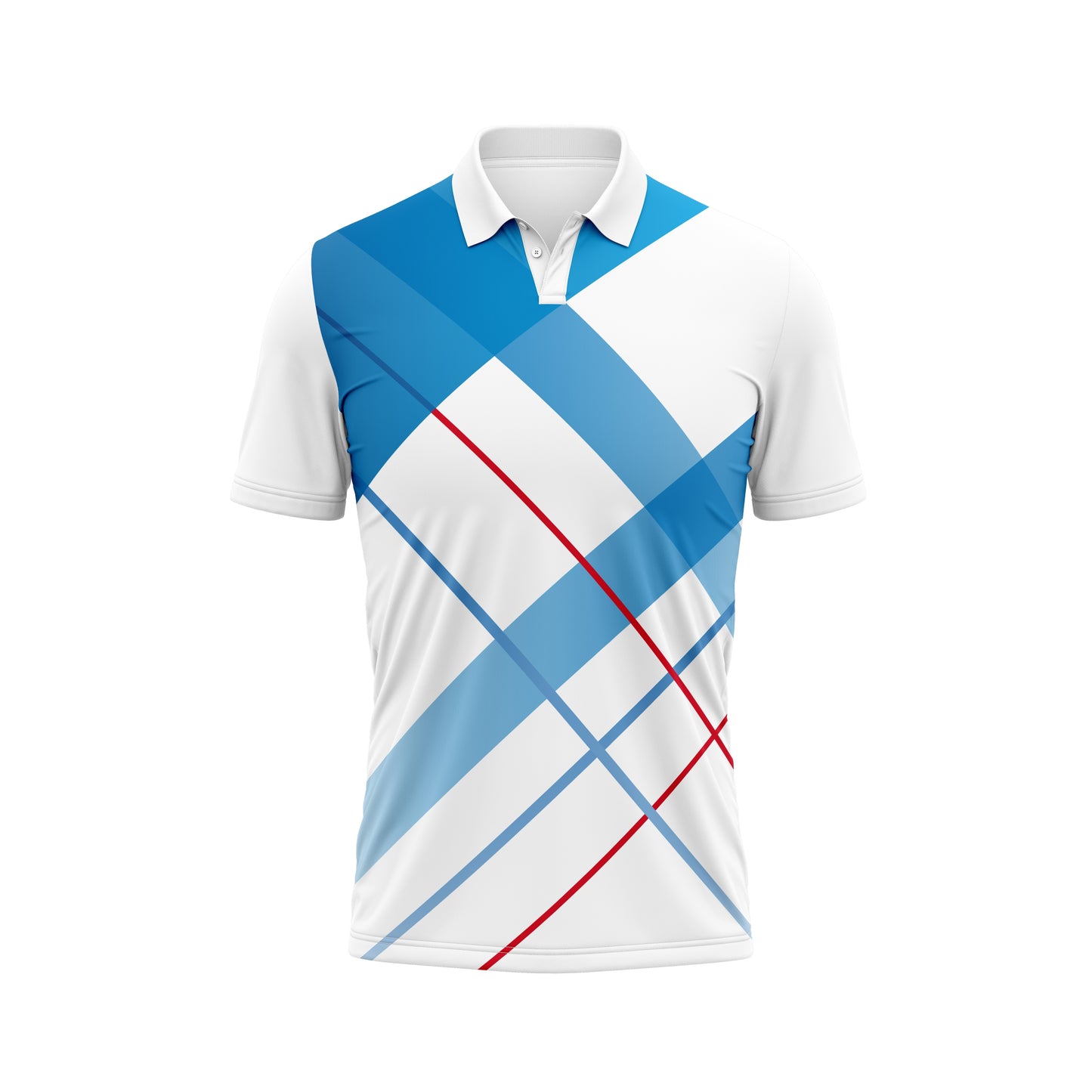 White Custom Printed Activewear Jersey