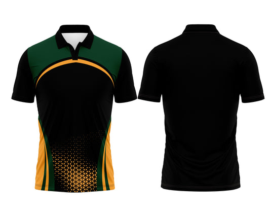 Black Printed Jersey – Fully Customizable