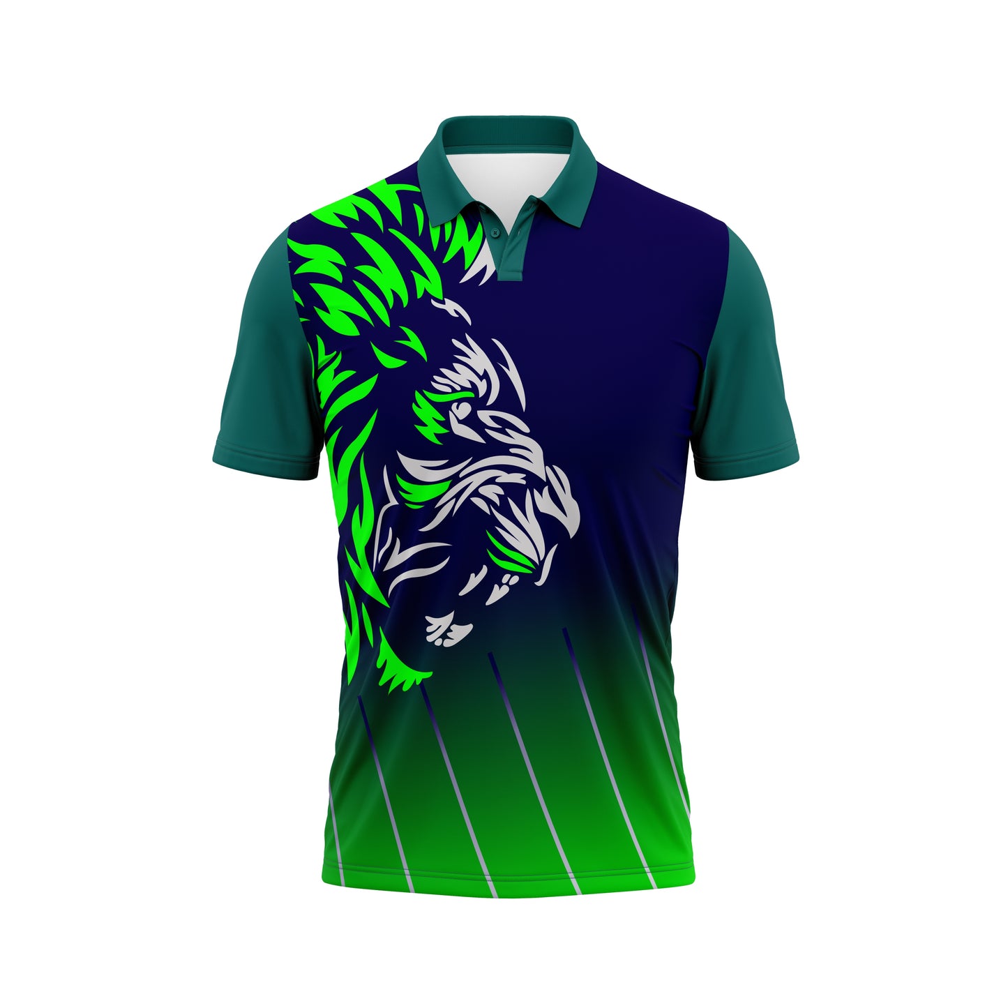 Green Sports Jersey Custom – High-Quality Sublimation Print