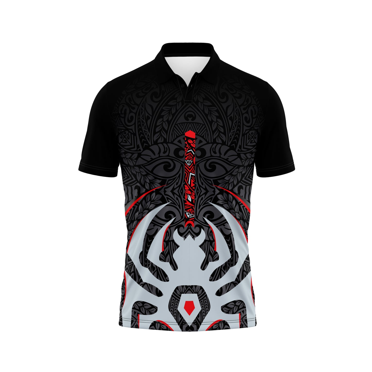 Black Custom Short Sleeve Jersey – Sports Fit