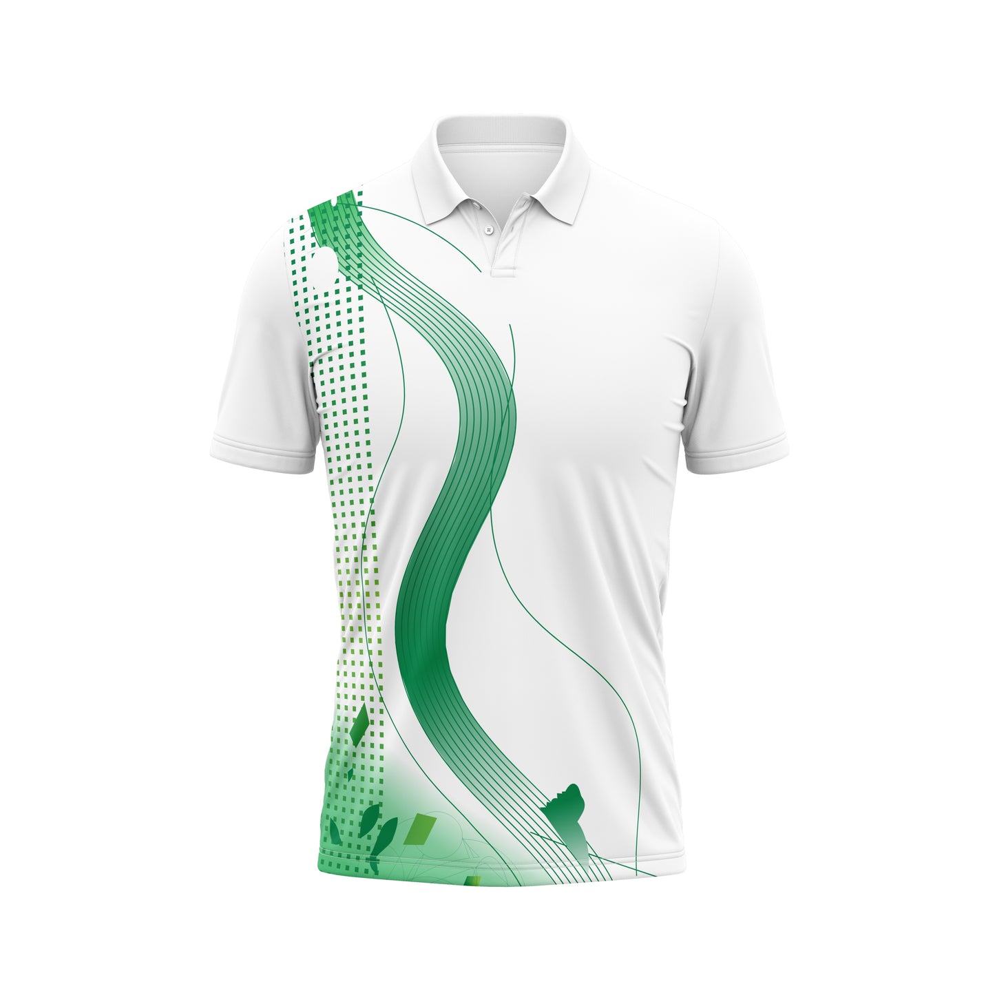 White Durable Sports Jersey – Custom Edition