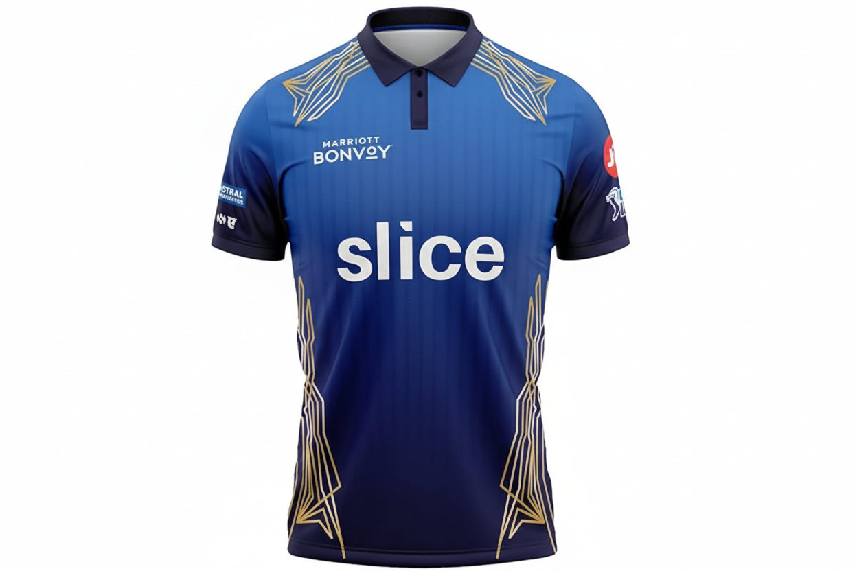JerseyJunction Customized Mumbai Cricket Fan Jersey 2022
