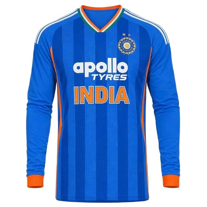 India T20 Custom Jersey 2026 V neck fullsleeves
