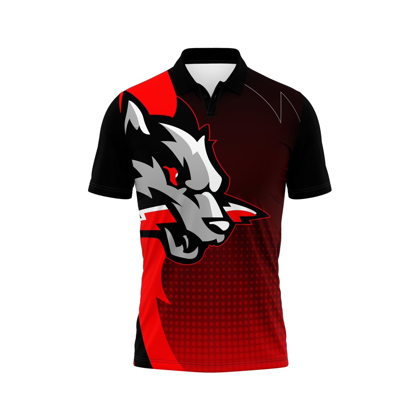 Black Tailored Sports Jersey – Custom Design