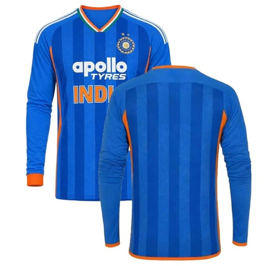 India T20 Custom Jersey 2026 V neck fullsleeves