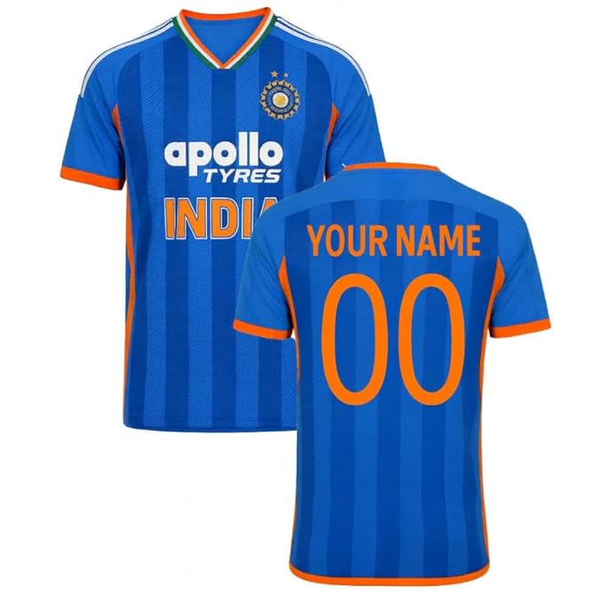 India T20 Custom Jersey 2026 V neck