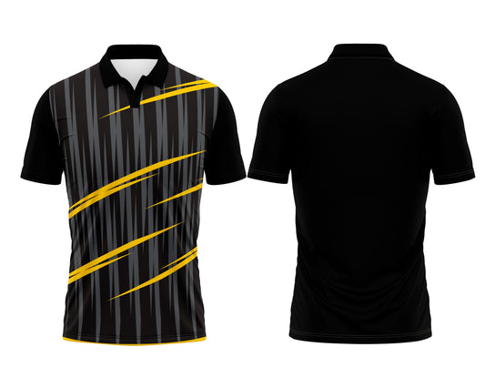 Black Custom Sports Kit Top – Premium Edition