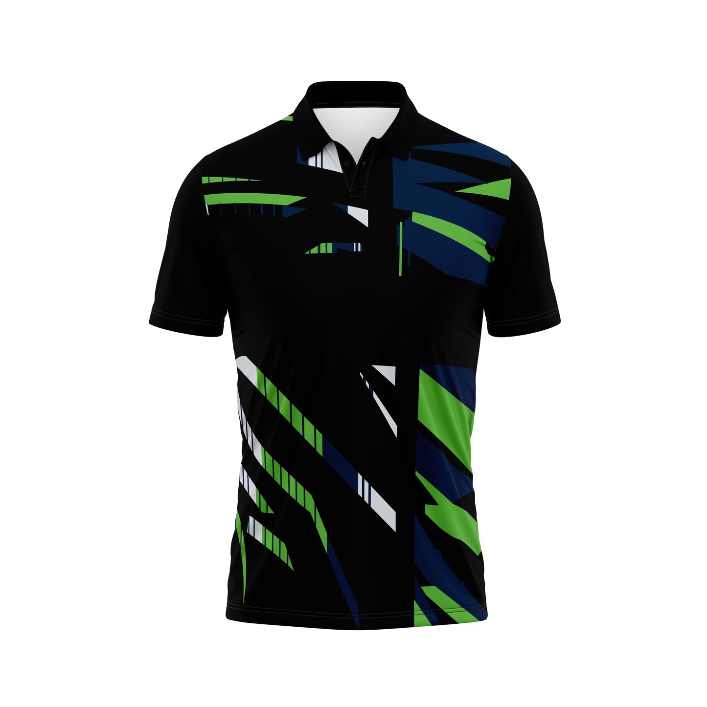 Black Printed Team Jersey – Personalized Style