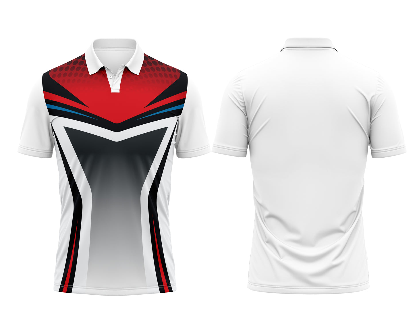 White Sublimation Sports Jersey – Add Logo & Player Details