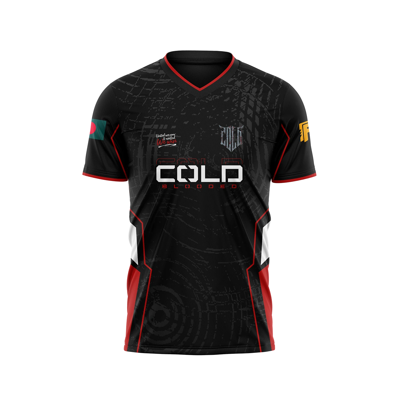 COLD BLOODED Customized Esports Gaming Jerseys – Add Name, Number & Logo