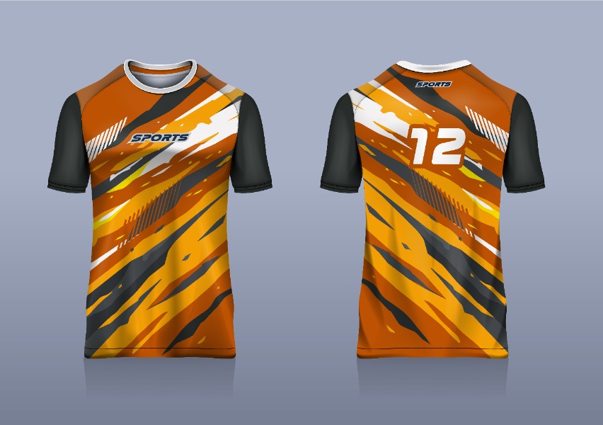 Personalized Jersey with Multiple Logos