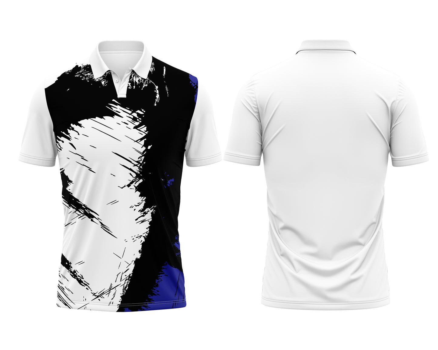 White Training Jersey – Custom Print for Athletes