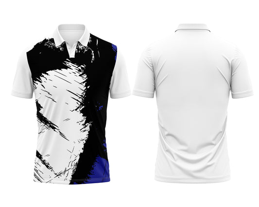 White Training Jersey – Custom Print for Athletes