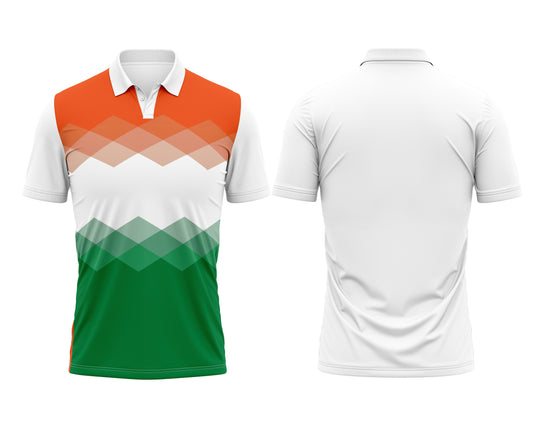 White Sports T-Shirt – Custom Player Name & Number