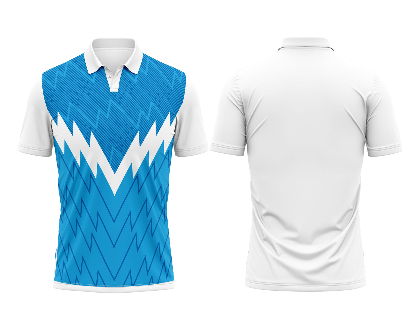 White Sports T-Shirt – Custom Player Name & Number