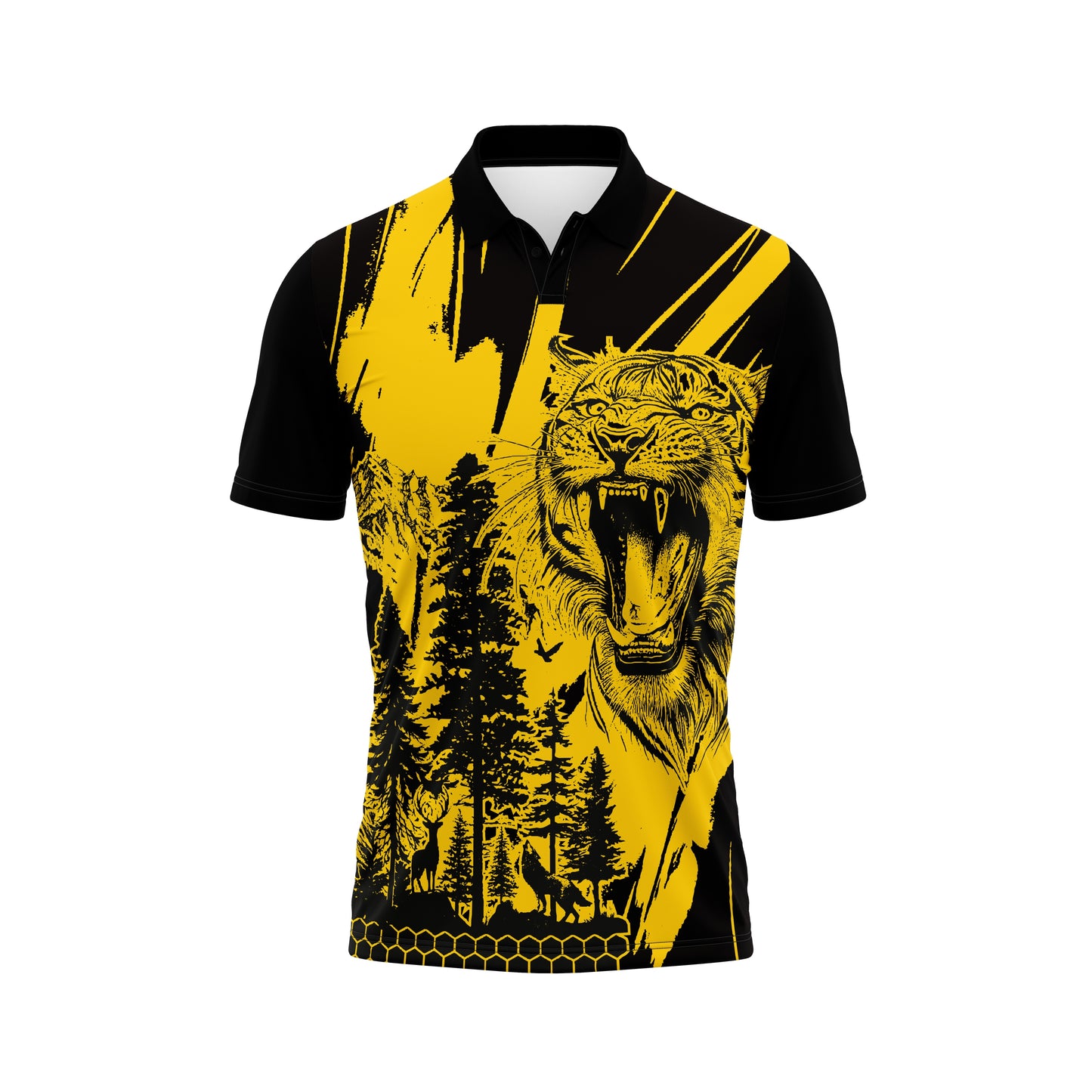 Black Cricket Supporter Jersey – Personalized