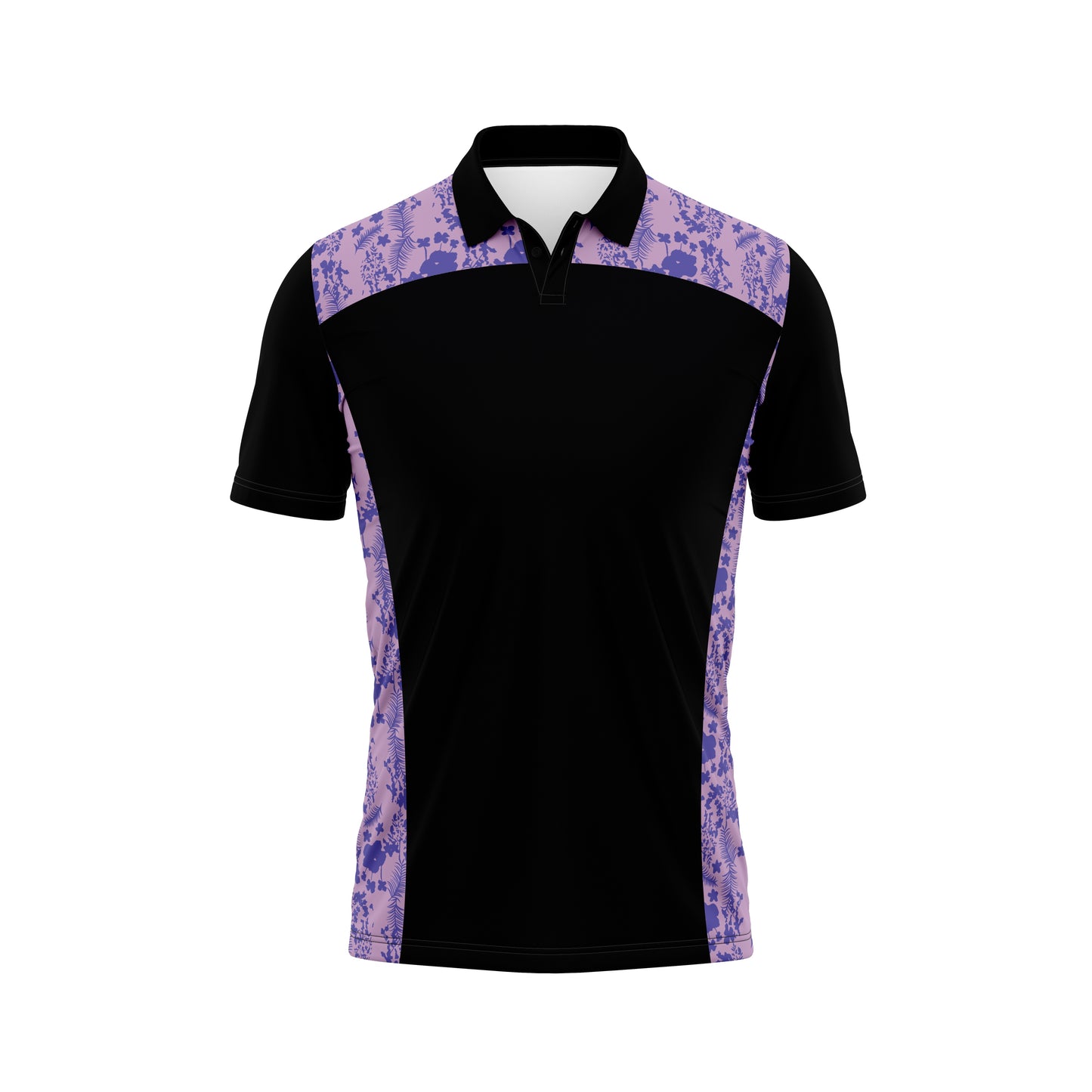 Black Cricket Retro Jersey – Custom Print